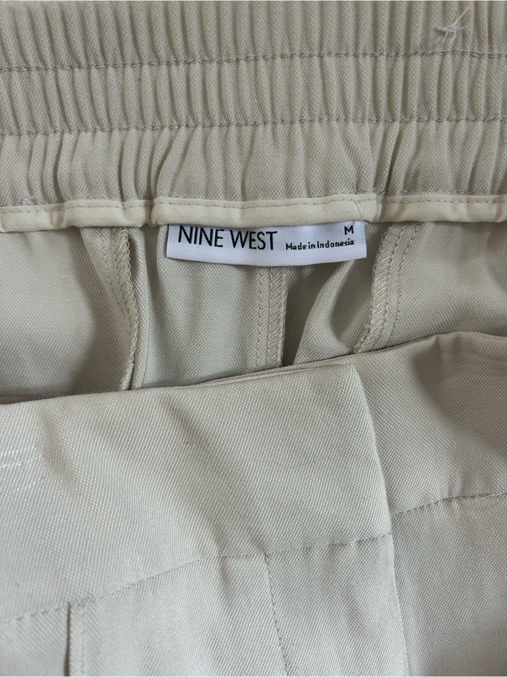 Nine West Cream Tailored Trousers - Picture 3 of 5